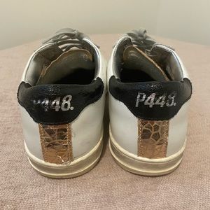 P448 John Rose Gold Sneakers, size 38
